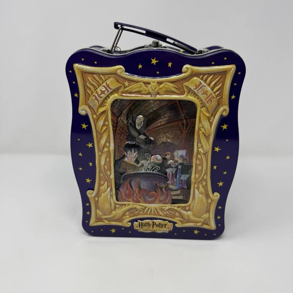 NWT Vintage 2000 Harry Potter and The Sorcerer's Stone Tin‎ Lunchbox